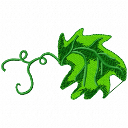 Leaves Embroidery Design 10